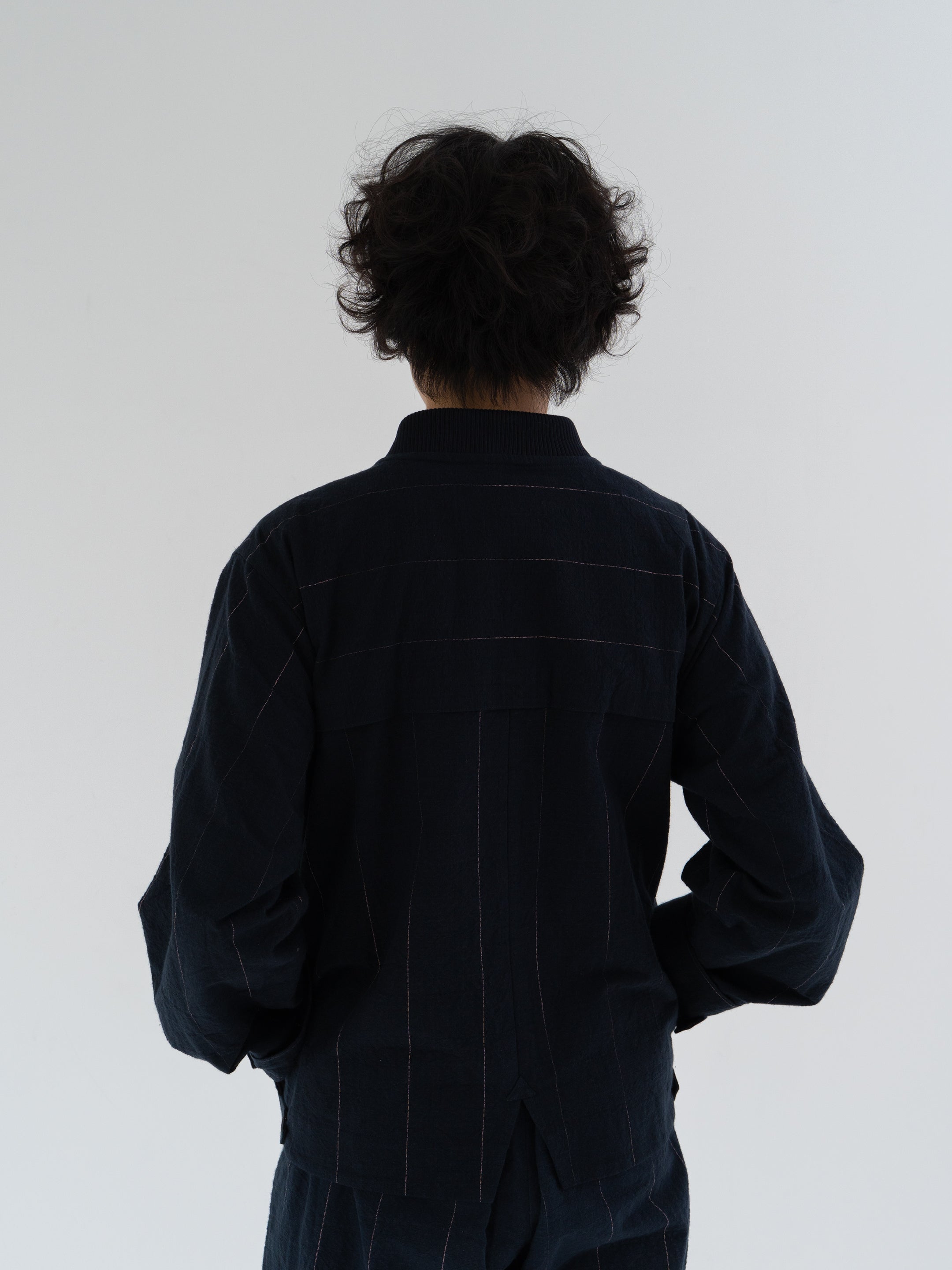 Rice basic cotton blouson
