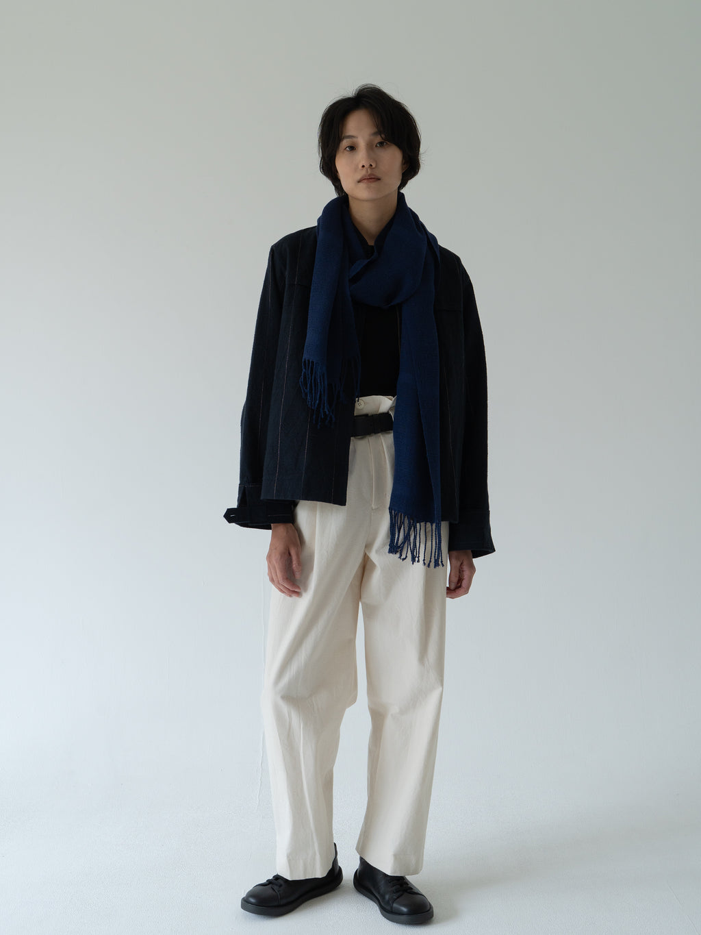 Ind id wool silk jacket
