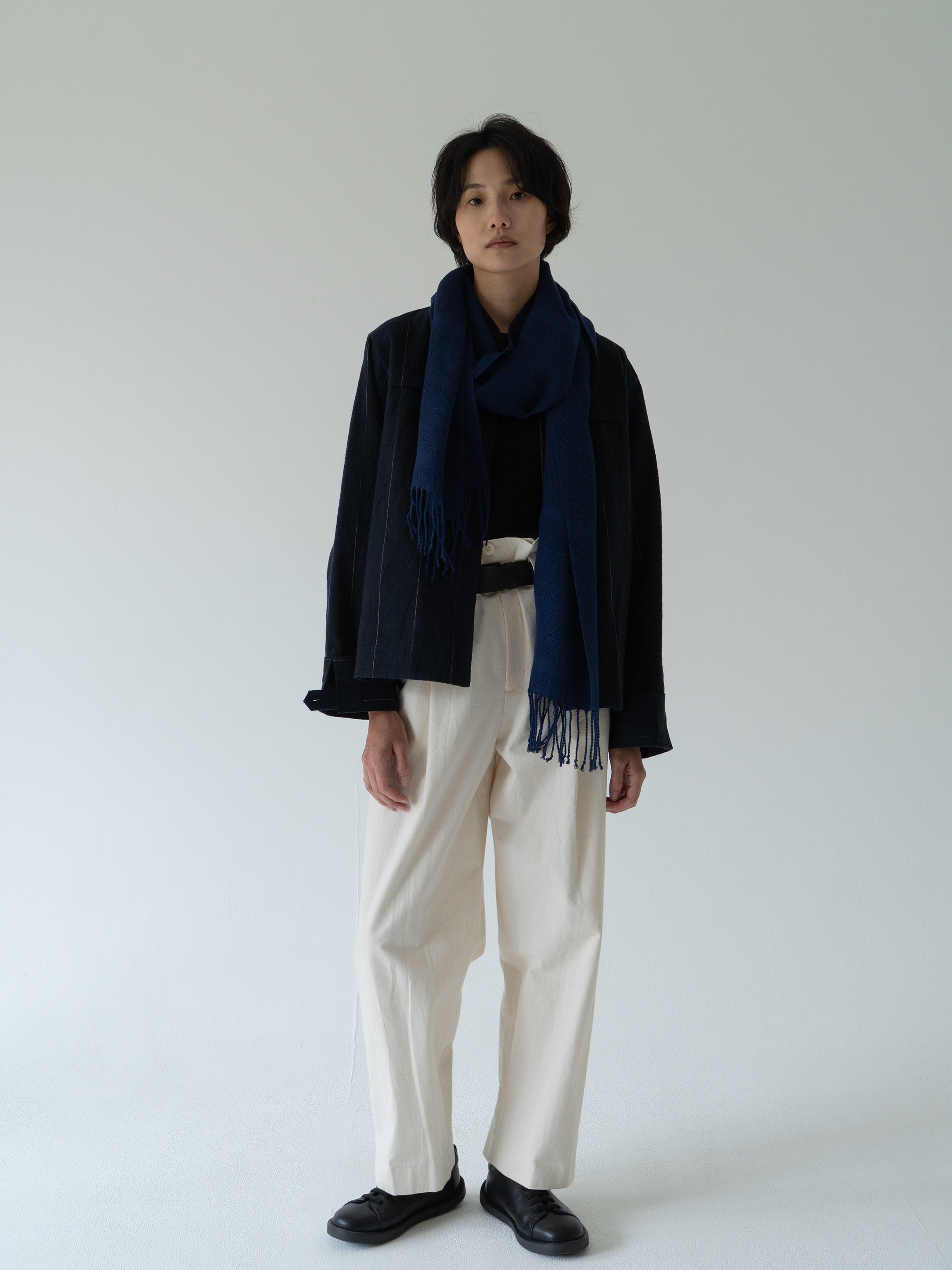 Ind id wool silk jacket