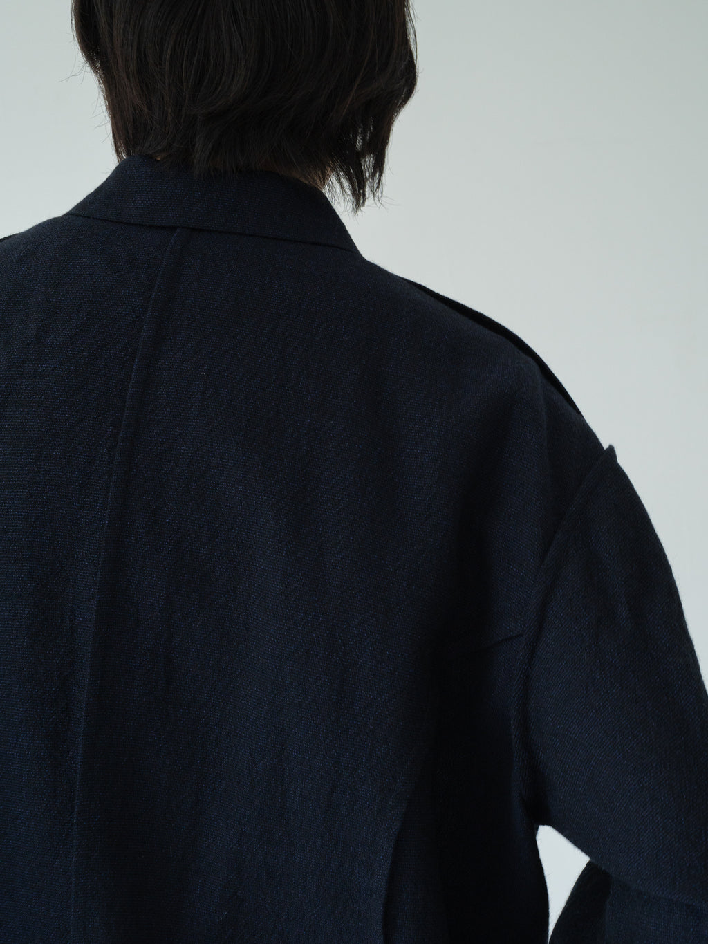 asura wool linen blouson