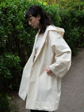 TYPE COAT cotton coat white