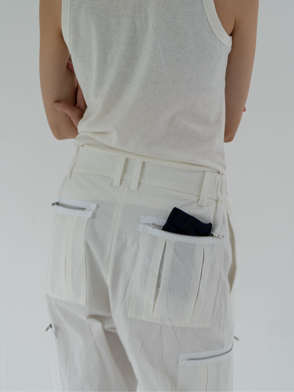 改65 cotton cargo pants