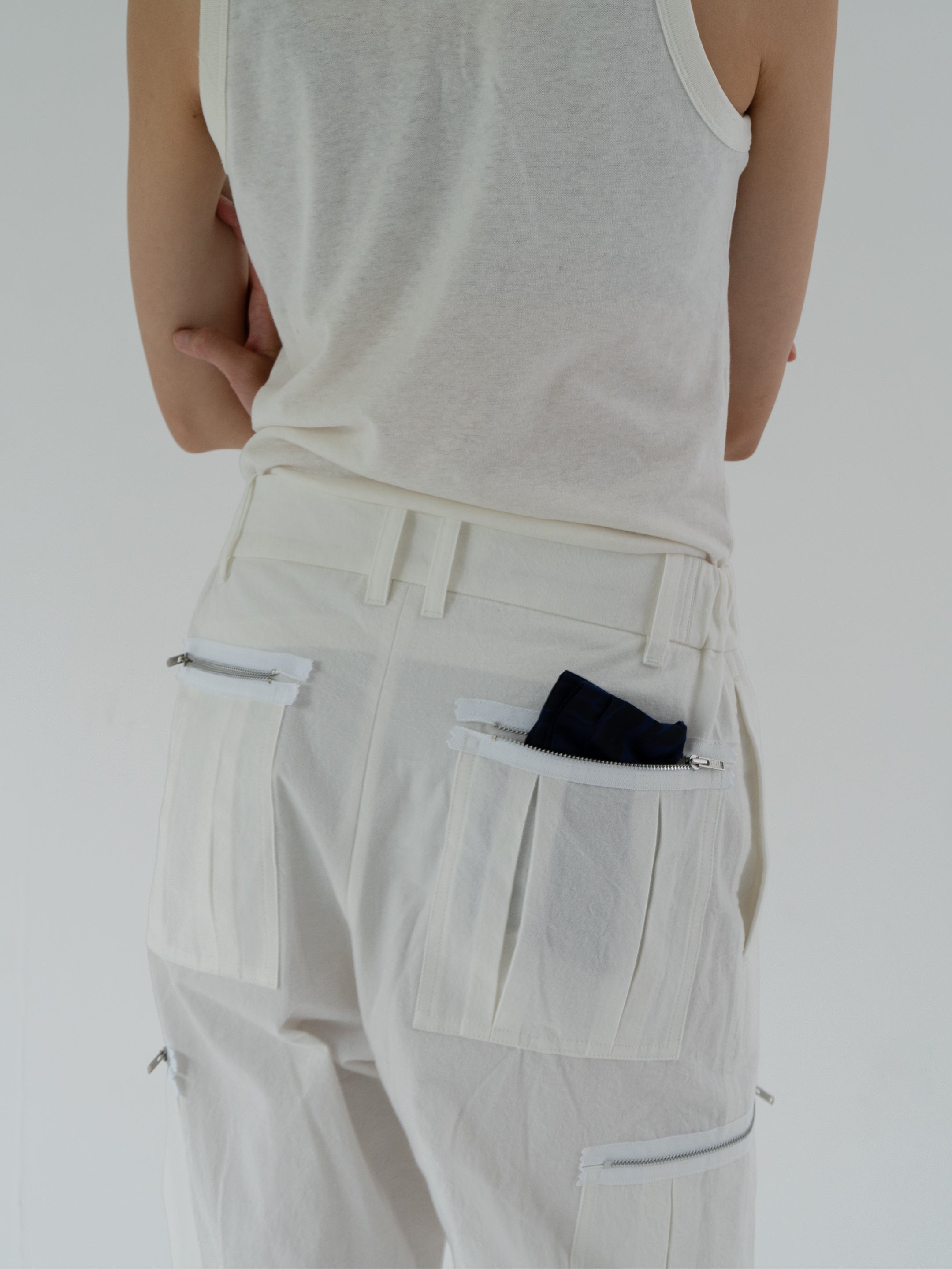 改65 cotton cargo pants