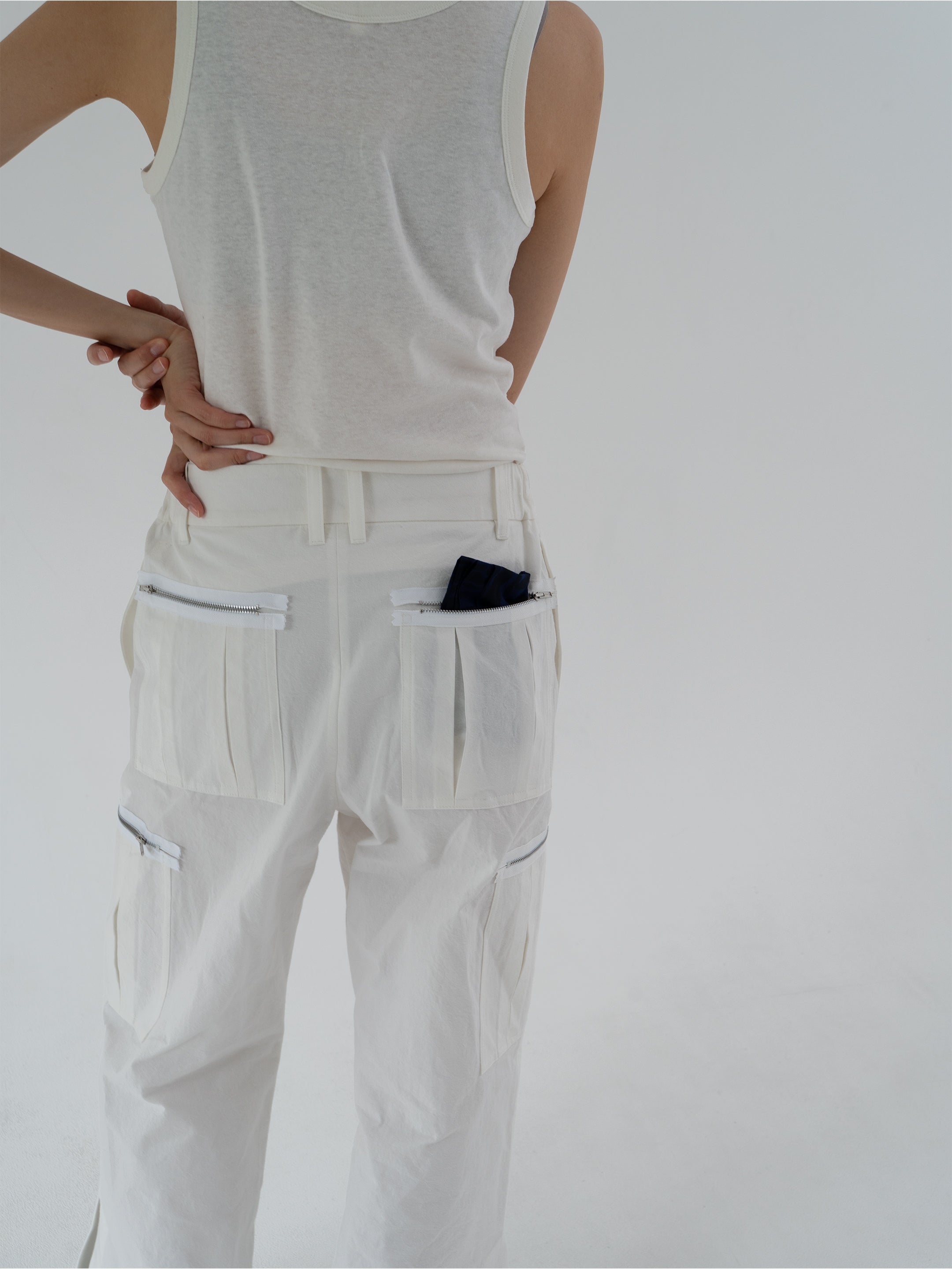 改65 cotton cargo pants